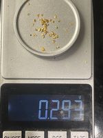 Schweizer Naturgold – Grössere Goldflitter vom Napf