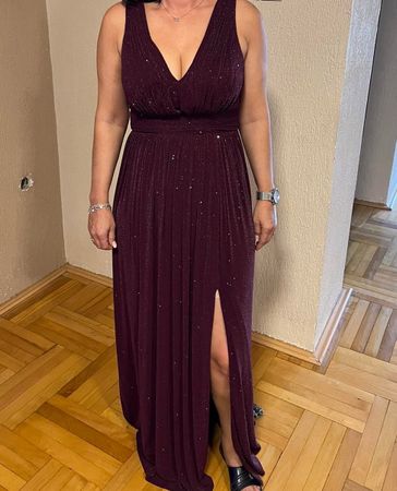 Ballkleid / Abendkleid - Gr 40 - purple