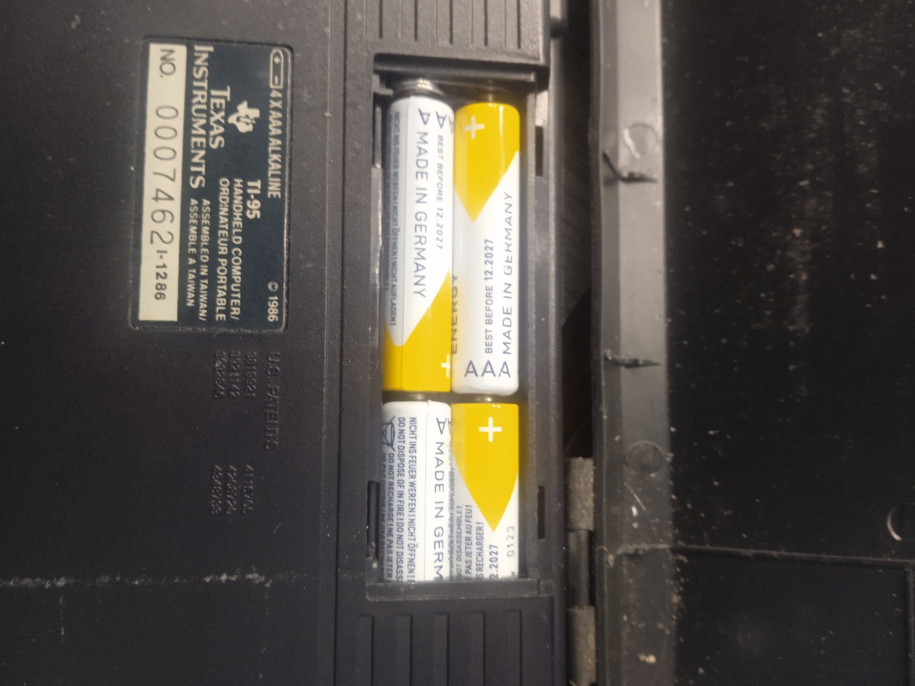 Texas Instruments Calcolatrici tascabili: Texas Instruments TI-95 Procalc Calculator – Usato da Arbon venduto da hefu02 2