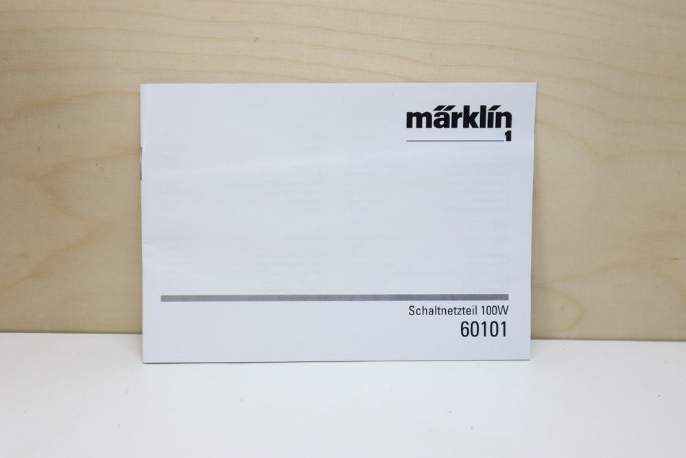 Märklin 60101 Switching Power Supply - 100 VA, For 60216 Or 60226, Gauge 1, New In Original Box