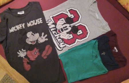 T-Shirt Mix / 5 Stück / Gr. M