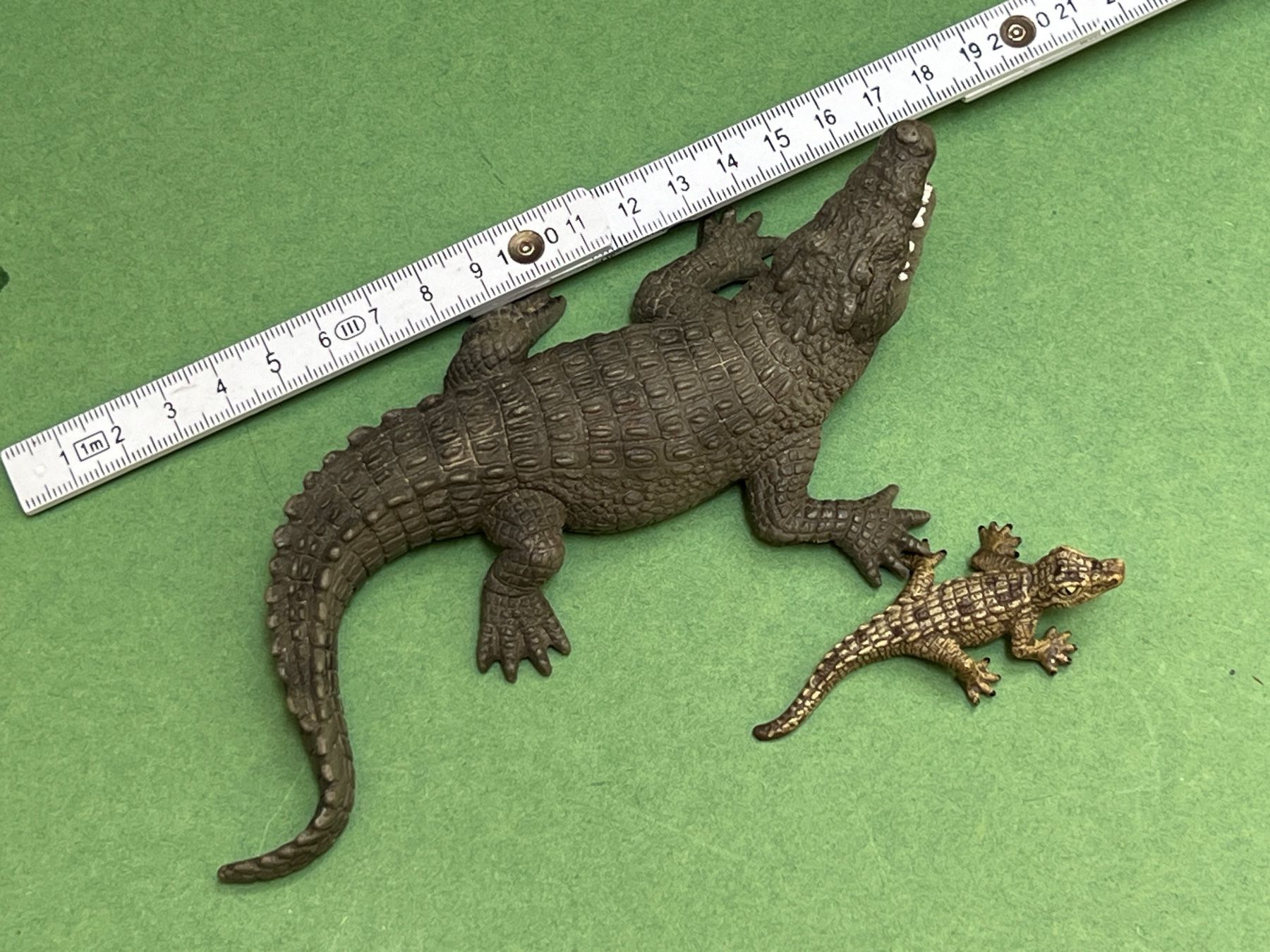 Schleich Statuette: Schleich Krokodil Krokodiljunges Top – Usato da Ennetbaden venduto da mapa05 1