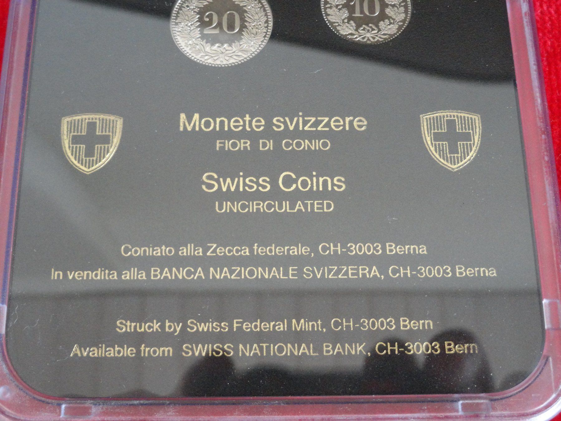 Toutes les monnaies: SCHWEIZER MÜNZSATZ IM STEMPELGLANZ 1996 – Neuf (Voir description) à Gerlafingen par Shiva_74 2