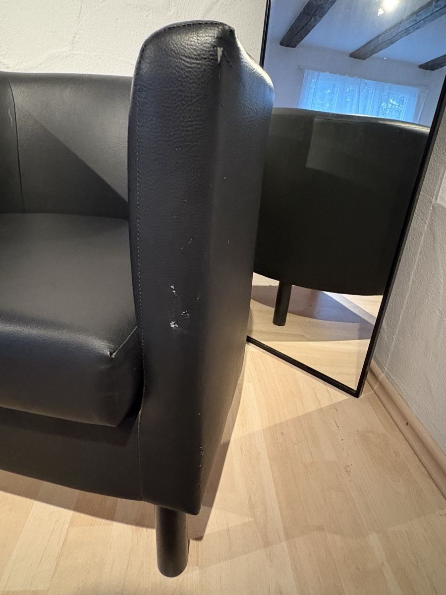 Ikea Sessel: Sessel schwarz gebraucht mit Gebrauchsspu – Gebraucht aus Ehrendingen von cel_5tps 1