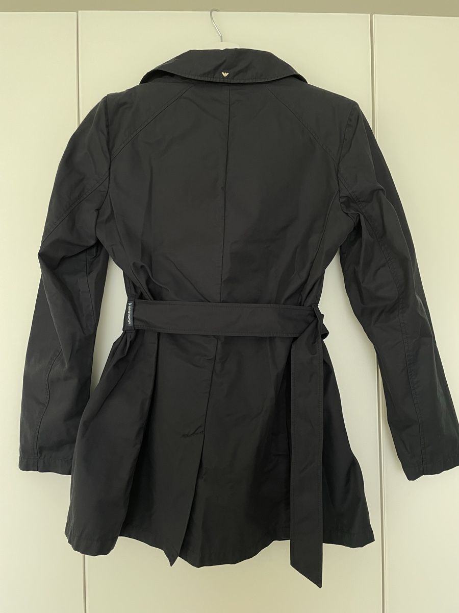 Armani Cappotti: ARMANI Jeans Damen Trenchcoat – Usato da Cham venduto da elvirabe 1