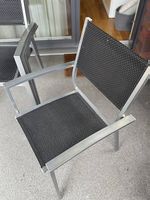 4 Gartenstühle zu verschenken 
