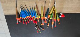Lot de flotteurs de pêche, divers modèles