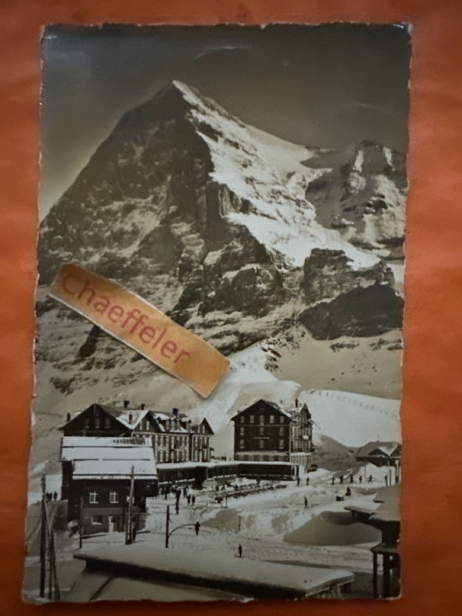 Cartes postales: Alte Ansichtskarte Kleine Scheidegg mit Eiger, 1942 – D'occasion à Zürich par Chaeffeler