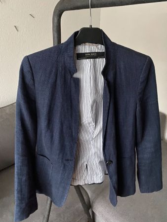 Damenjacke Zara (natürlicher Leinen)