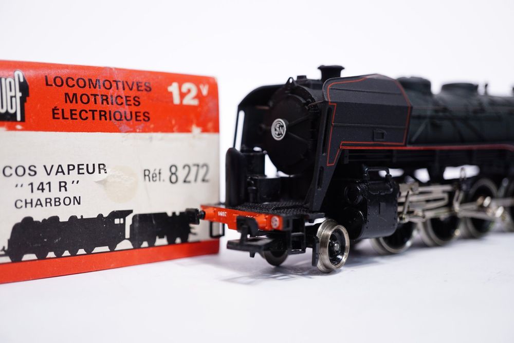 lastrun † 2ƒ Jouef SNCF 141 R 416 Dampflok grün 2) OVP (Gebraucht) in