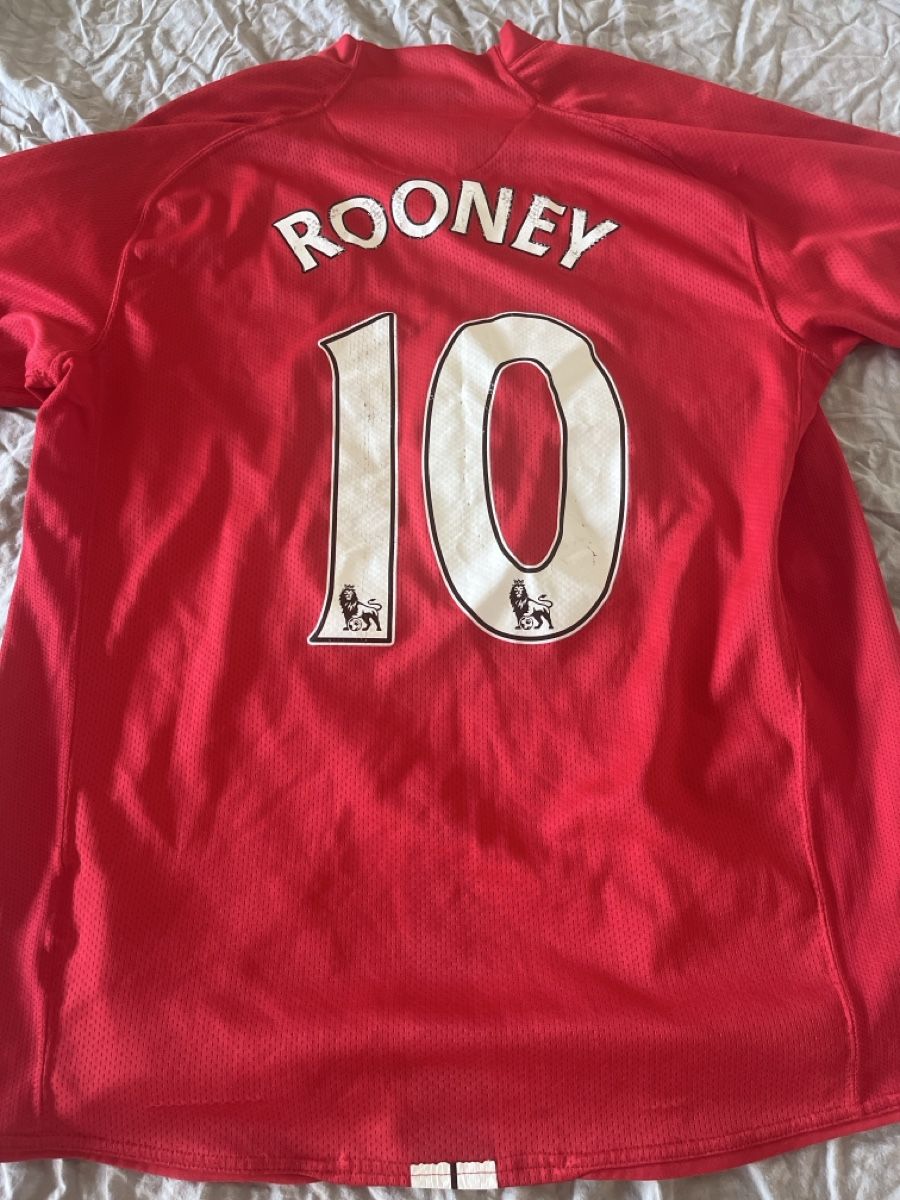 Manchester United Canottiere & Pantaloni: Maillot Manchester rooney – Usato da Chambésy venduto da wal_zv2t 4