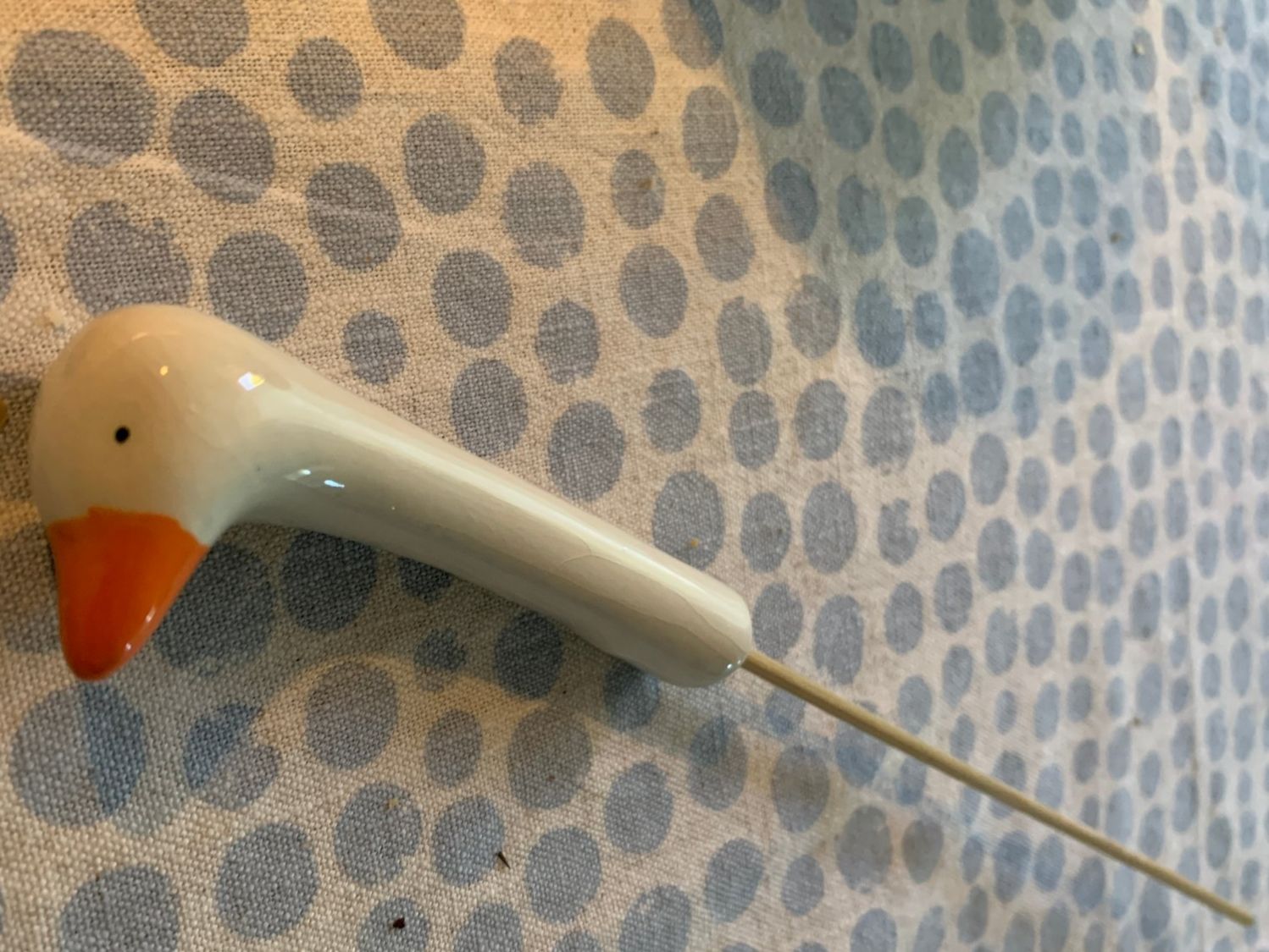 Tutte le decorazioni: Blumenstecker mit Gänsekopf, Keramik, Gans – Nuovo (secondo la descrizione) da St. Gallen venduto da Miousch 5