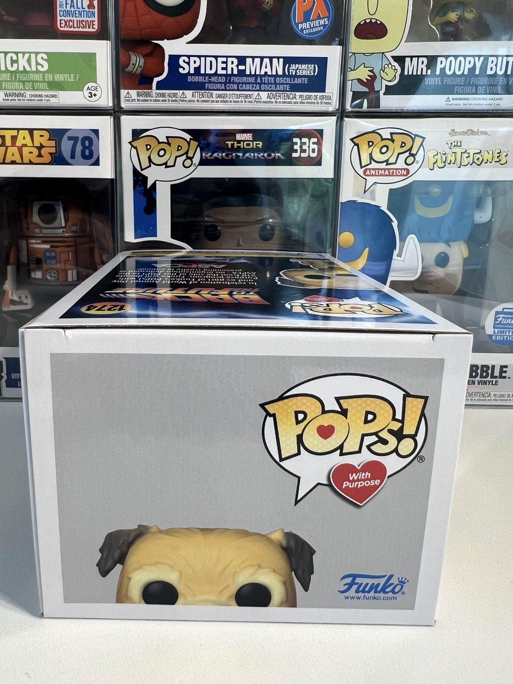 Funko Figuren: Funko POP! Retour vers le Futur Einstein with Remote Control – Neu und originalverpackt aus Le Mouret von  4