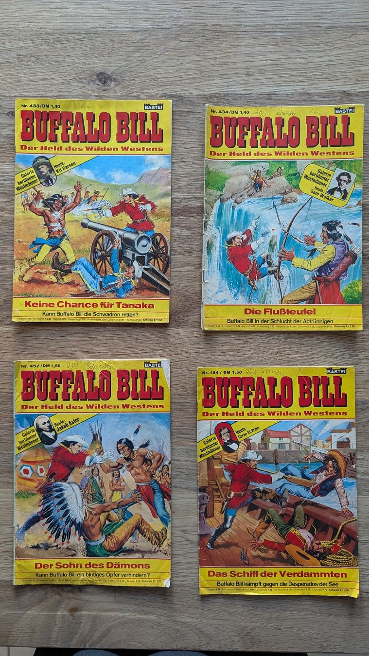 Comics: Buffalo Bill Comics aus 400er Serie  – Gebraucht aus Rupperswil von Svelos 3