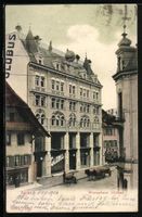 AK Aarau, Warenhaus Globus im Ort, 1906