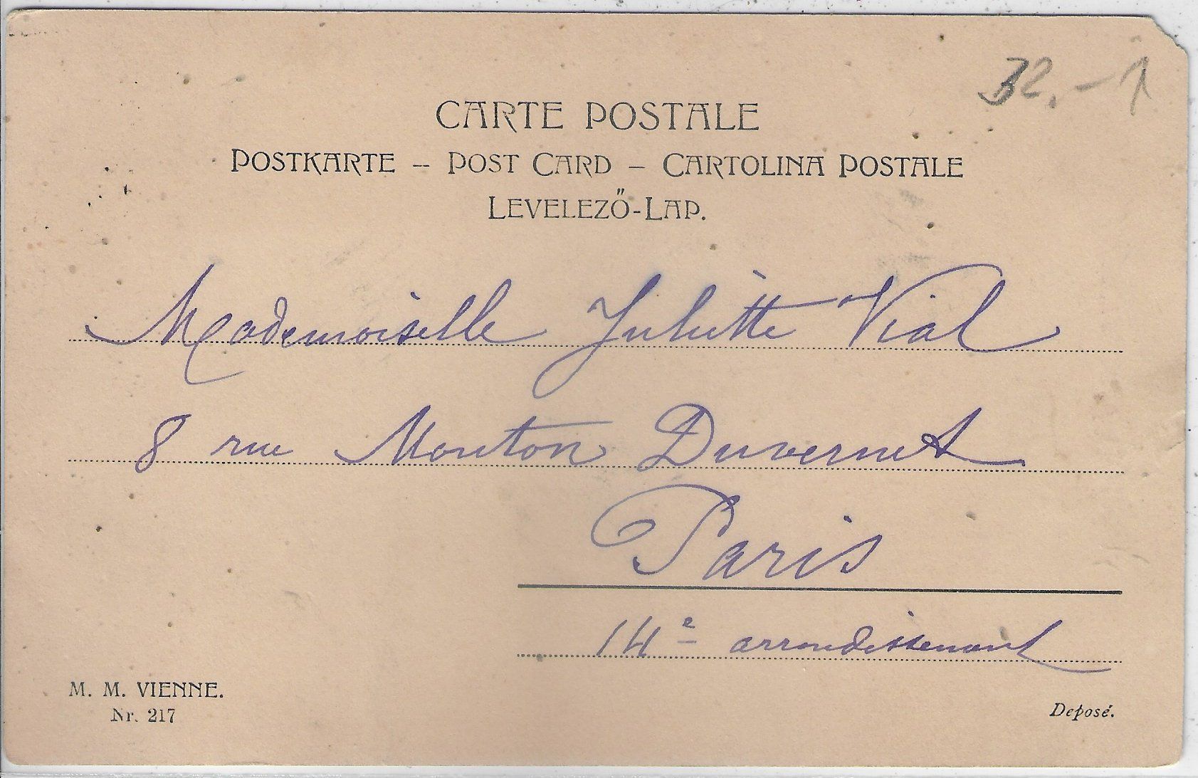 Cartoline postali: Kleines Mädchen mit schwarzer Katze – Difettoso da Ettingen venduto da Kartenplanet 1