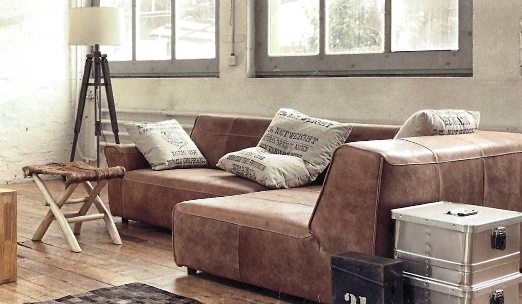 Divani: 1 x Leder Ecksofa Vintage – Usato da Villars-sur-Glane venduto da jaeger.jack 1