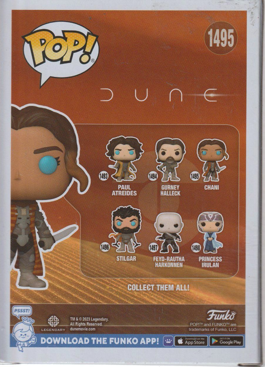 Funko Statuette: FUNKO POP! DUNE 1495 - CHANI  new – Nuovo (secondo la descrizione) da Vezia venduto da Aquarius_Age 2
