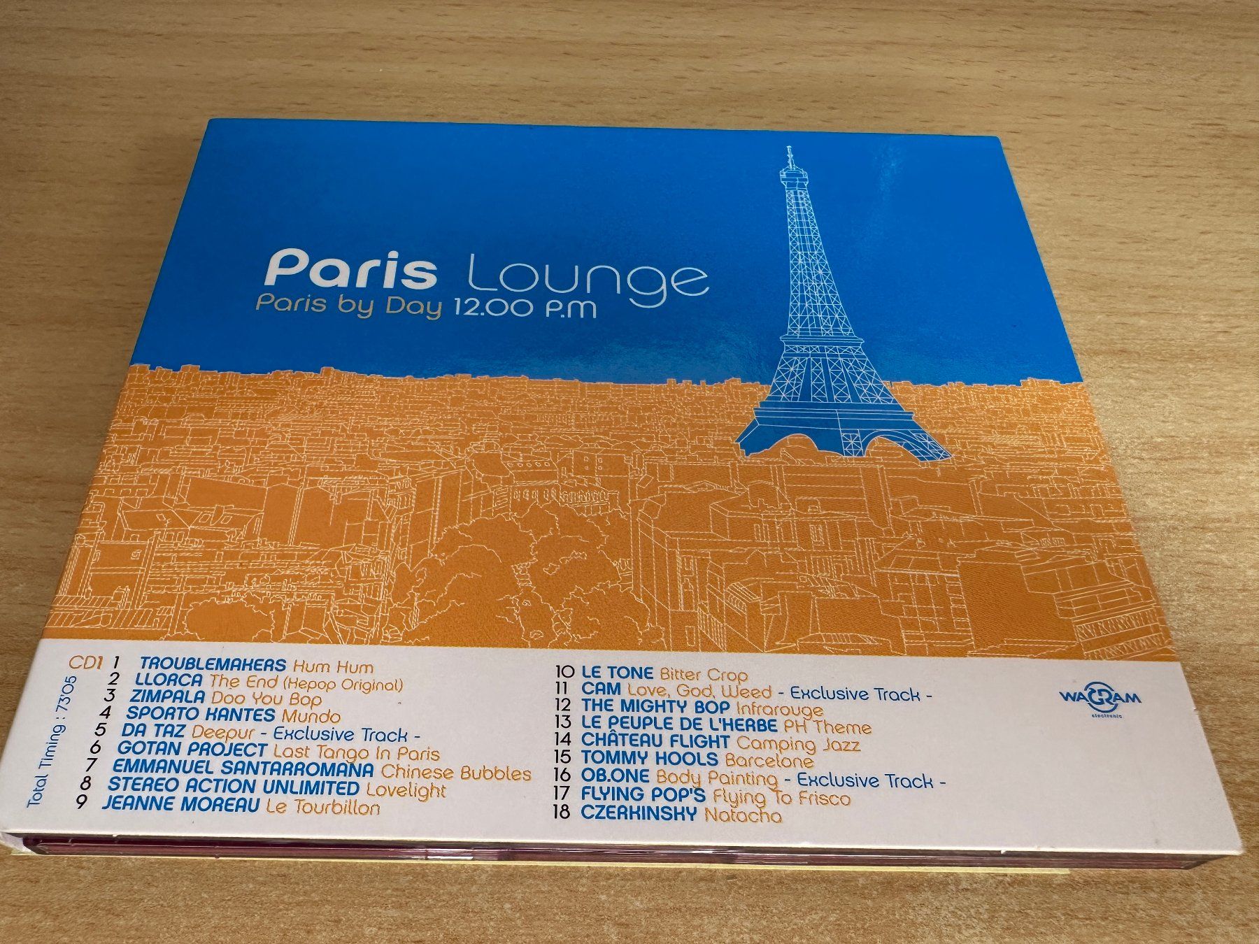 CD: Various – Paris Lounge - 2 CD – Usato da Rikon im Tösstal venduto da Alpenmutz 2