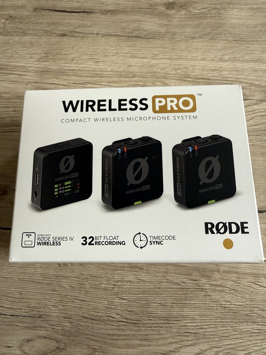 Røde Mikrofone: RØDE Wireless PRO – Neu und originalverpackt aus St. Moritz von justus13 1