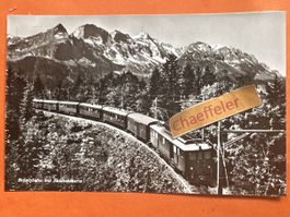Brünigbahn mit Faulhornkette