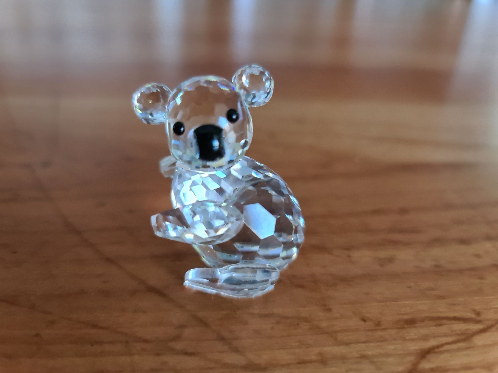 Swarovski Statuette: Swarovski Figur Panda Bär – Usato da henau venduto da Rockj