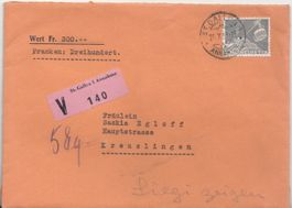 Siegelbrief Postfach 211 St. Gallen 1953