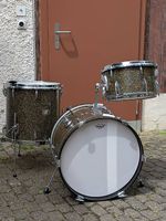 Sonor Teardrop black galaxy sparkle vintage 60's Drum set