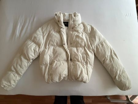 Puffer Jacke FB Sister weiss akzeptabler Zustand