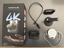 Insta360 GO 3S – 128 GB – Top Zustand! Ab 1.- CHF!