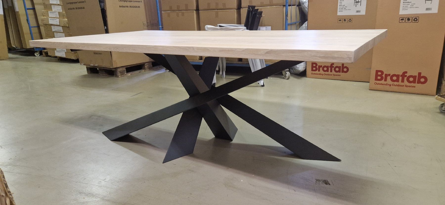 Tavoli: Tisch neu Eiche massivholz 200x100cm – Nuovo e nell'imballaggio originale da Lützelflüh-Goldb venduto da Rampenverkauf_72_ 1