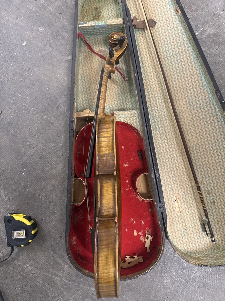 Strumenti musicali: Antike violine mit bogen  – Usato da Strengelbach venduto da HeidiHeidi09 3