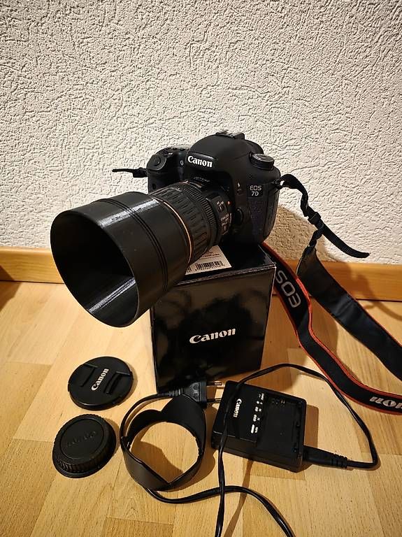 Fotocamera: Canon EOS 7D Spiegelreflexkamera mit Objektiv & Zubehör – Usato da Saland venduto da joe_gt6b 3