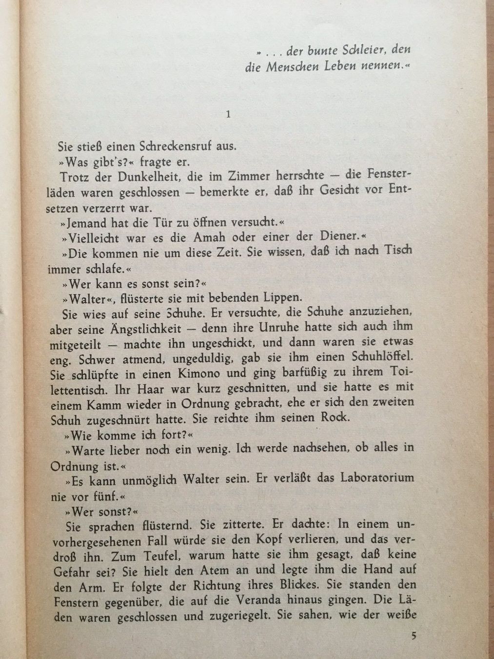 Libri: Der bunte Schleier; W. Somerset Maugham – Usato da Grenchen venduto da Kogi7 3