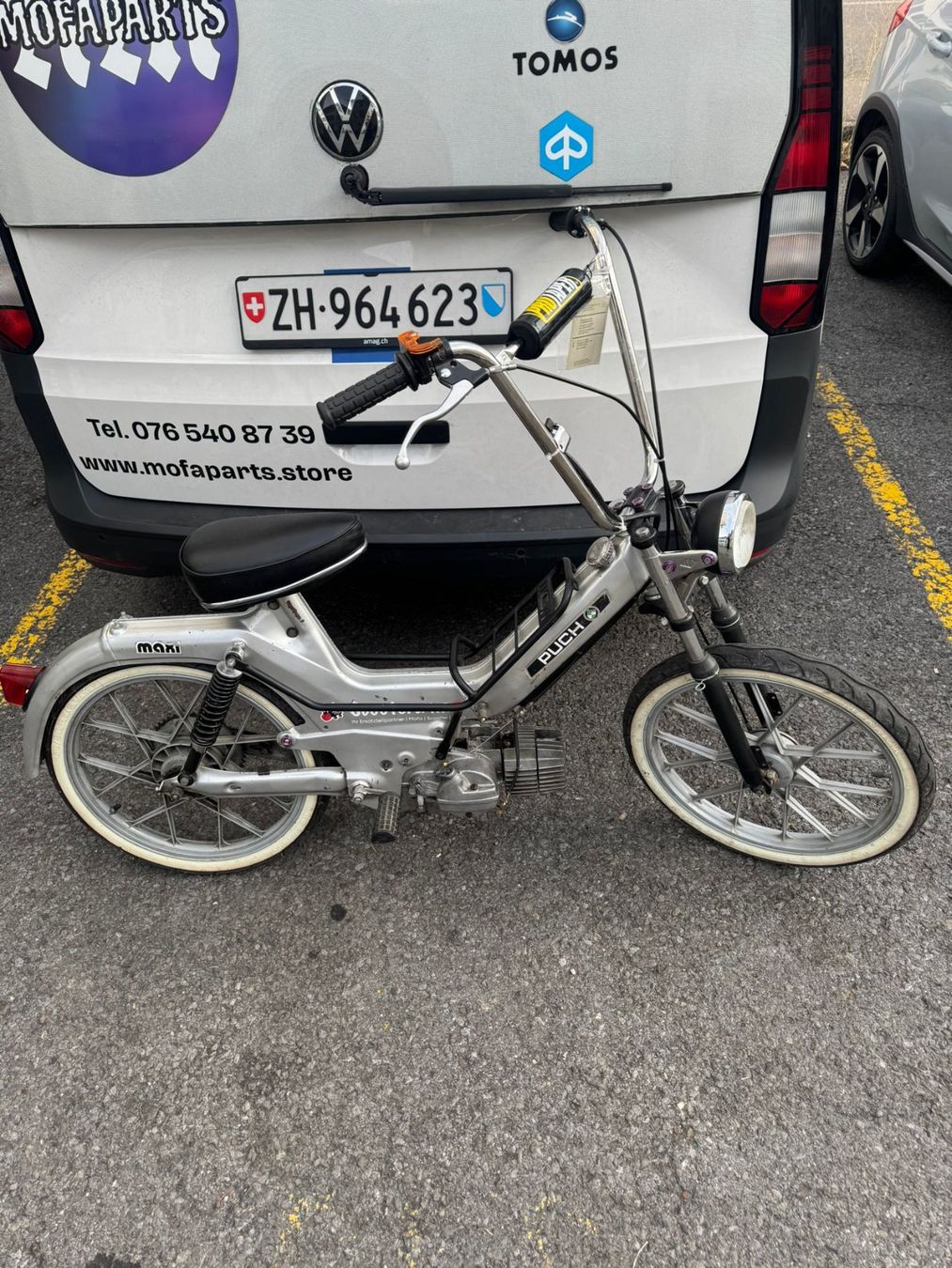 Puch Ciclomotori: Puch Maxi S Bausatz mit Ausweis – Usato da Schmerikon venduto da Mofaparts 1