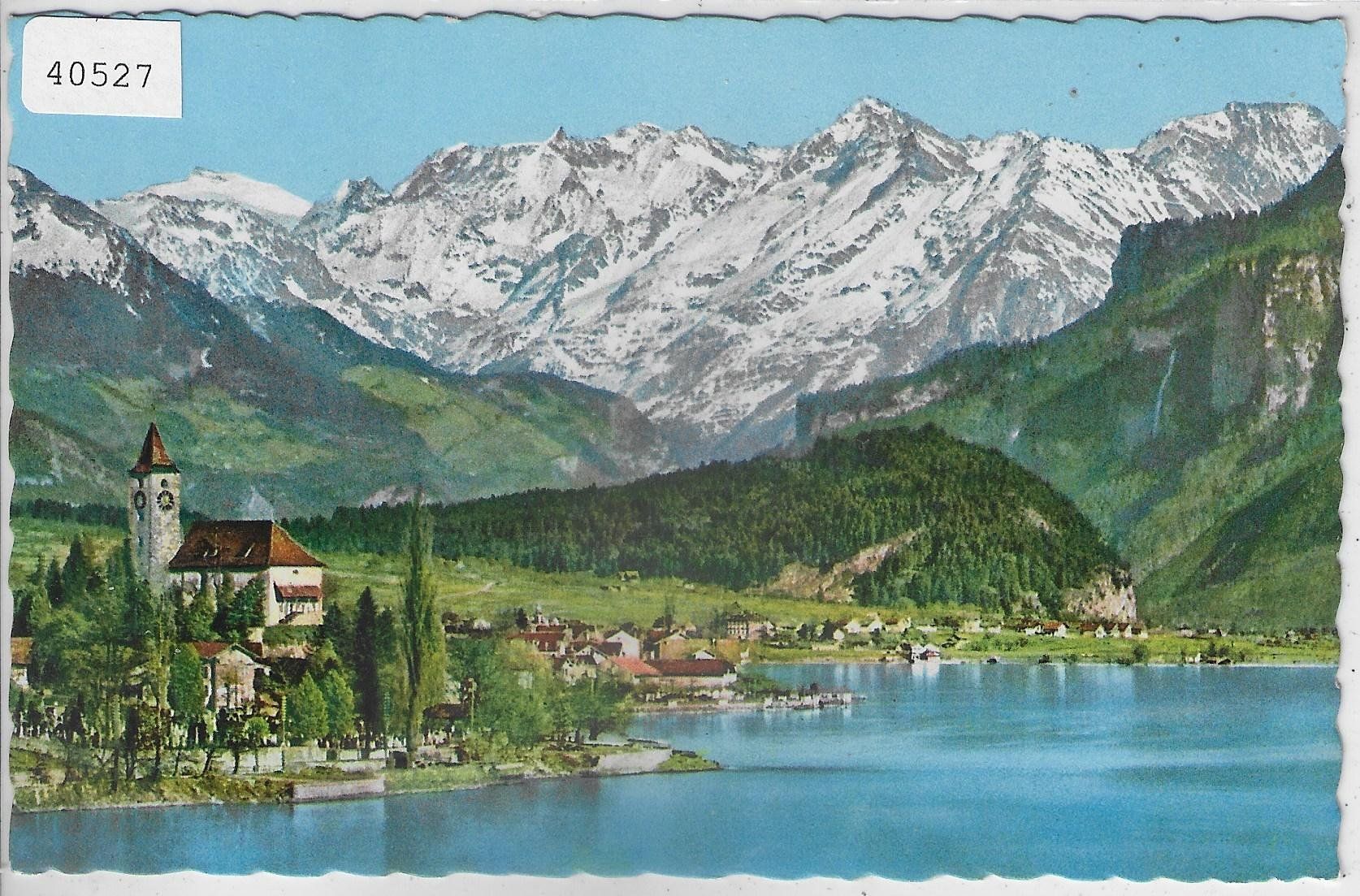 Ansichtskarten: Brienz - Generalansicht - Litho – Gebraucht aus Ettingen von Kartenplanet