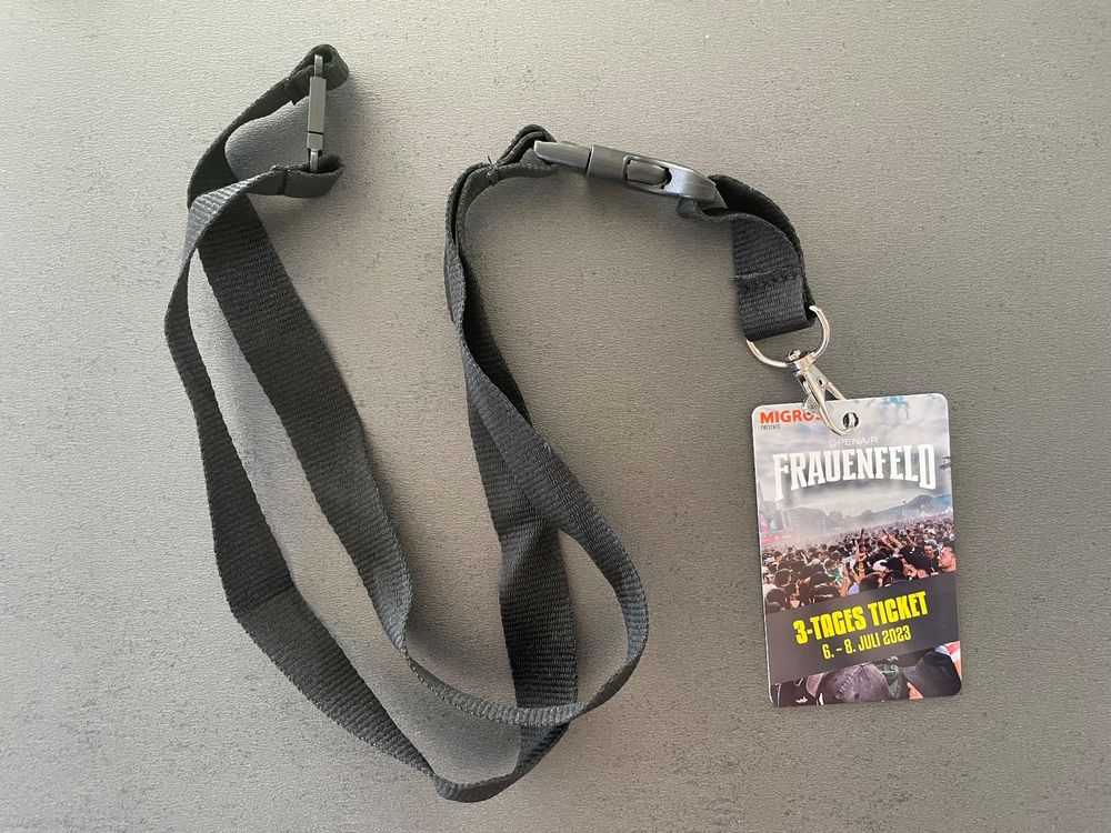 OPEN AIR FRAUENFELD 3 TAGESTICKET Kaufen auf Ricardo