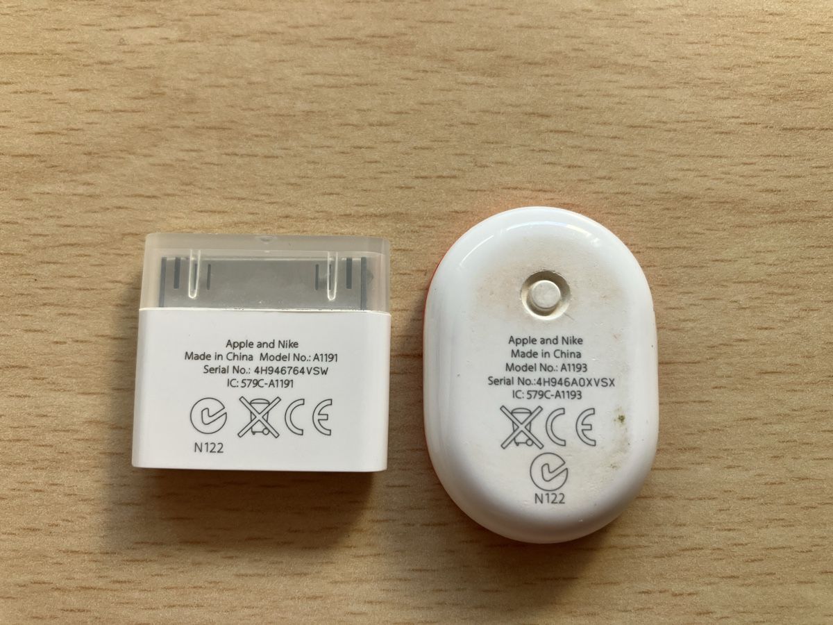 Messen: Apple + Nike running sensor for iPod (vintage) – Defekt aus Lausanne von Pingouin14 1
