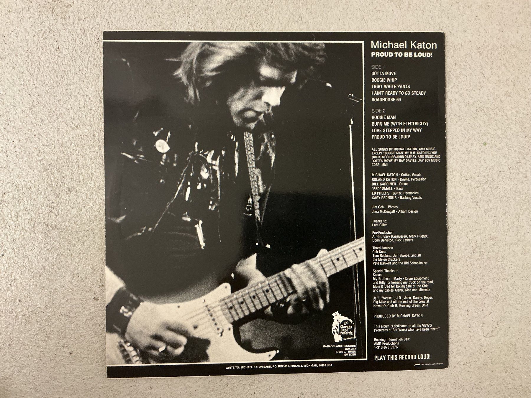 Dischi in vinile: Michael Katon LP - Proud To Be Loud – Usato da Winterthur venduto da Tumko-Vinyl 1