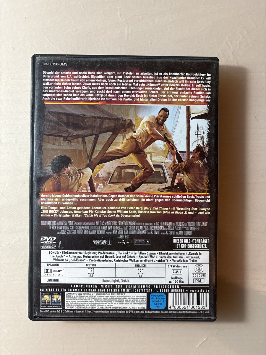 Alle DVDs: Welcome to the Jungel – Gebraucht aus Ruswil von Slivio_ 1