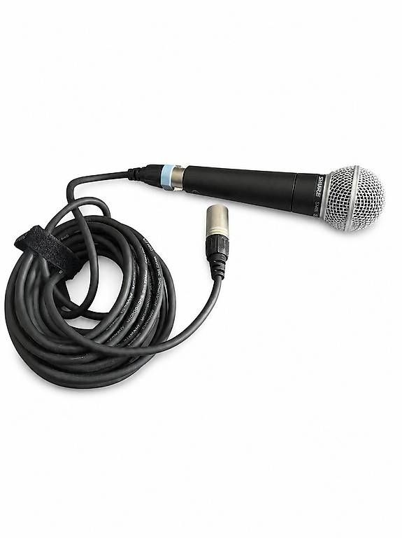 Mikrofone: Micro Shure SM58 avec câble XLR – Gebraucht aus Lausanne von RichardBorges 1