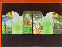Luxembourg Block Jardinde France * 1 x gefaltet (2247)