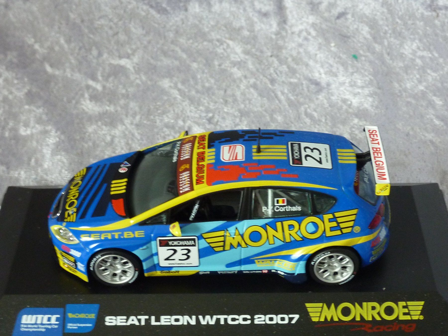 Seat Modellini d'auto: Seat Leon Monroe WTCC 2007  1:43 – Nuovo (secondo la descrizione) da Dürrenäsch venduto da modellautos4you 3