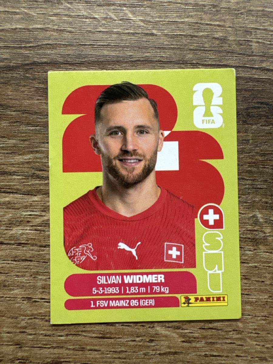 Panini Carte collezionabili: Panini WM 2026 Silvan Widmer Sticker – Nuovo (secondo la descrizione) da Menznau venduto da Hetfield85