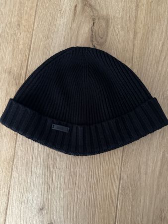 Schwarze HUGO BOSS Wintermütze