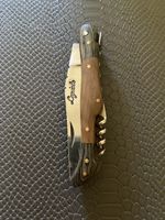 Taschenmesser Laguiole Flaschenöffner braun/schwarz ca. 22cm