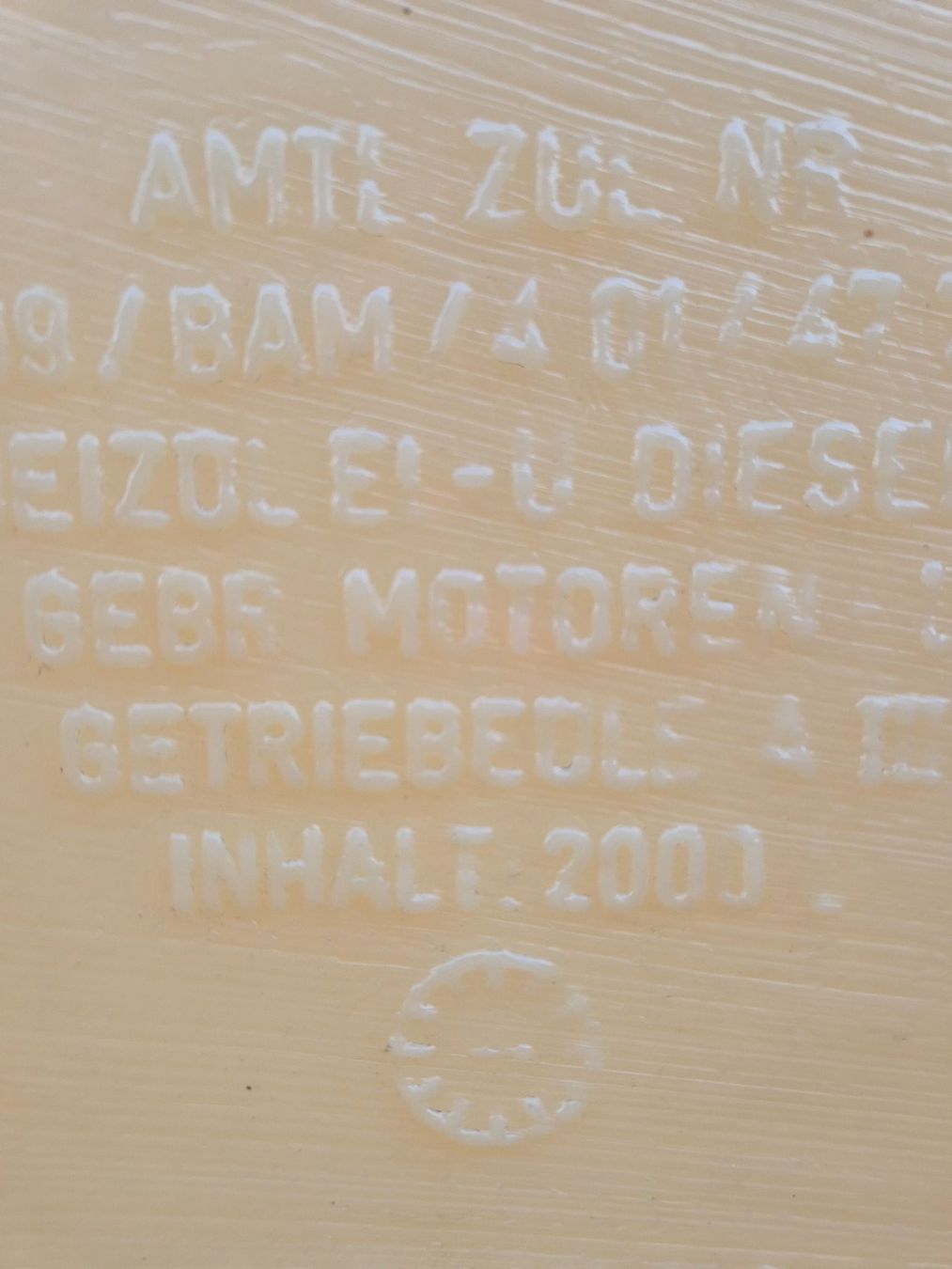 Sonstiges Fahrzeugzubehör: Kunstoff Tank – Gebraucht aus Seedorf UR von aubrac01 1