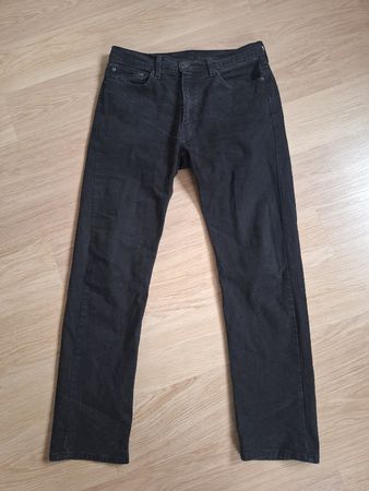 Levi's 505 36x34 black jeans