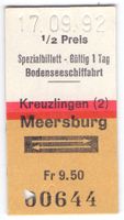 Billette Kreuzlingen (2) - Meersburg