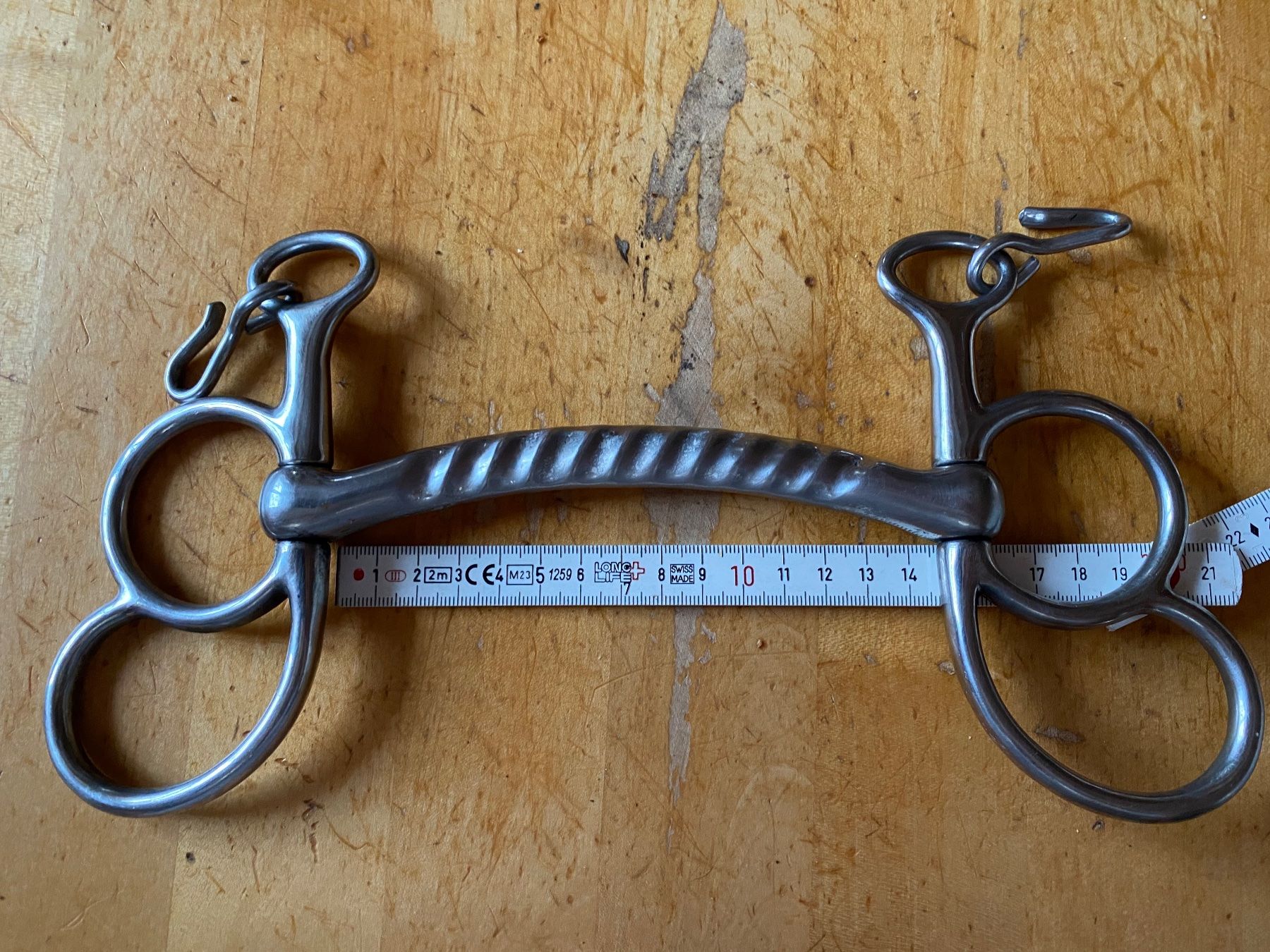 Kutschen: Postkandare 14,5 cm aufwärts gebogen – Gebraucht aus Algetshausen von CHA101